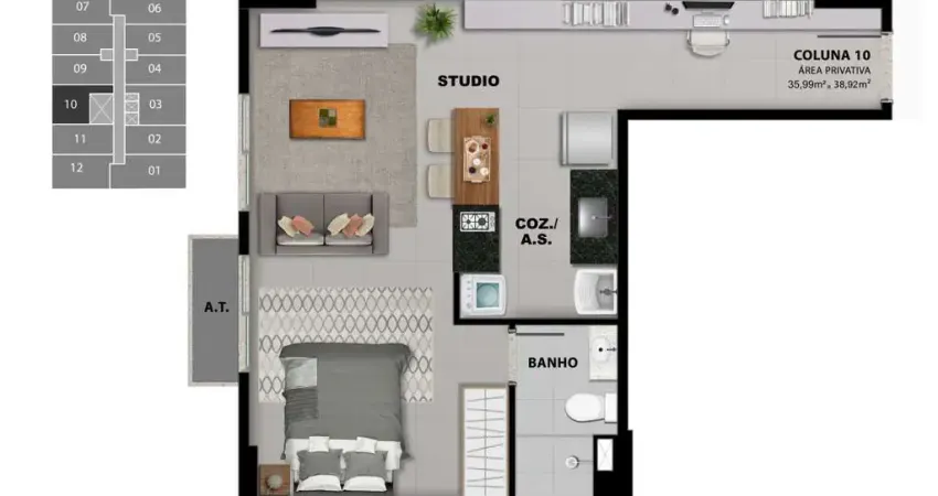 Apartamento em Jardim Camburi - Vitória ES