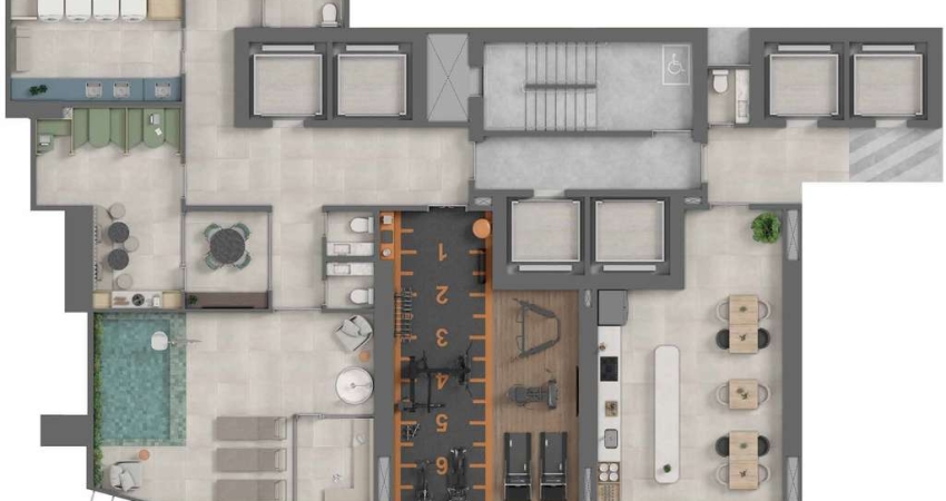 Apartamento com 1 quarto à venda na Rua Vitório Nunes da Motta, Enseada do Suá, Vitória