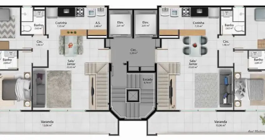 Apartamento em Jardim Camburi - Vitória ES