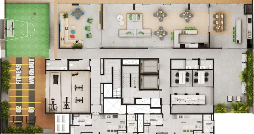 Apartamento com 3 quartos à venda na Rua Itaboraí, Praia de Itaparica, Vila Velha