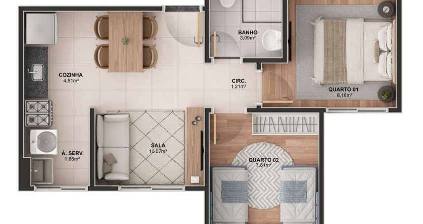 Apartamento em Vale Encantado - Vila Velha ES