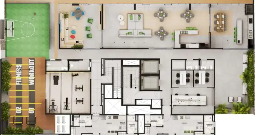 Apartamento com 3 quartos à venda na Rua Itaboraí, Praia de Itaparica, Vila Velha