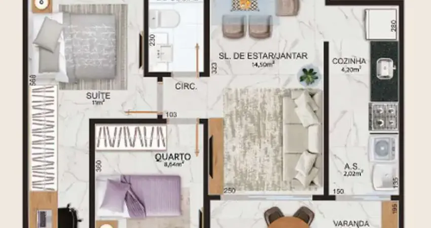 Apartamento com 3 quartos à venda na Rua Carlos Lindenberg, Jardim Camburi, Vitória