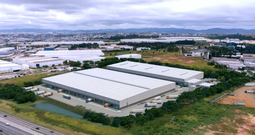 Galpão novo em guarulhos com uma área de armazenamento de 2597m² com possibilidade de aumento de abl