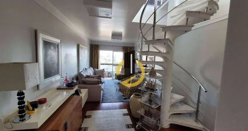 Cobertura à venda no condomínio spazio nobile - 219m² - 3 dormitórios (1 suíte) - 4 banheiros - 3 vagas - depósito - em são bernardo do campo