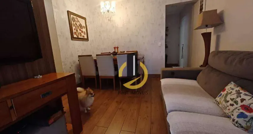 Apartamento à venda no Condomínio Arte Palácio Ipiranga - 65m² - 2 dormitórios (1 suíte) - varanda - ar condicionado - 1 vaga