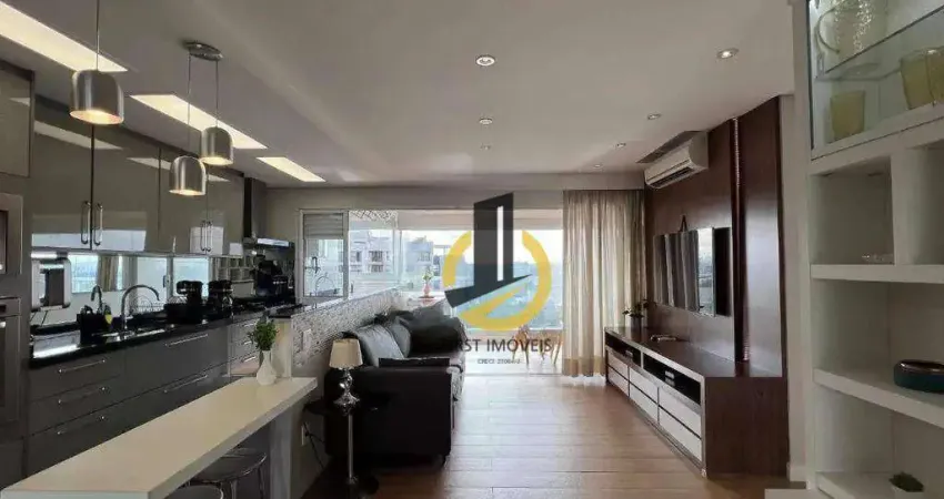 Apartamento à venda no Condomínio DNA - 84m² - 2 dormitórios (1 suíte) - 2 banheiros - ar condicionado - geladeira - 2 vagas - em Pinheiros