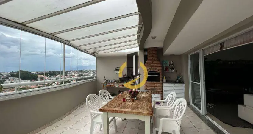 Cobertura duplex à venda no bairro nova petrópolis - 183m² - 3 suites - varanda gourmet - 3 vagas - em são bernardo do campo