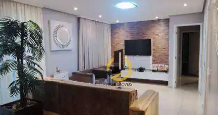 Apartamento à venda no Condomínio Domo Home - 123m² - 3 dormitórios (1 suíte) - escritório - varanda gourmet - 2 vagas cobertas - em SBC