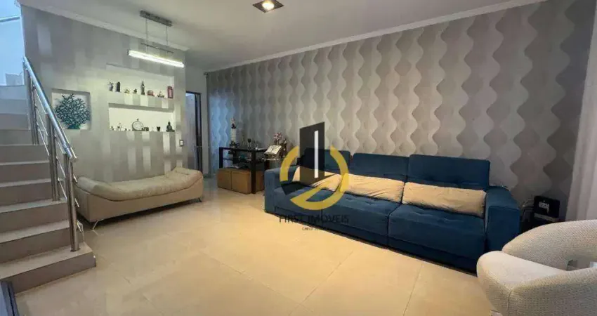 Sobrado à venda no cambuci - 140m² - 3 dormitórios (1 suíte) - ar condicionado - churrasqueira - 2 vagas de garagem - no cambuci