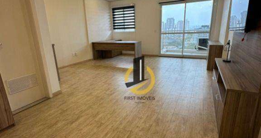 Sala comercial para locação ou venda no Condomínio Infinity Trade Center - 35m² - copa - 1 banheiro - ar condicionado - sacada - 1 vaga - no Ipiranga