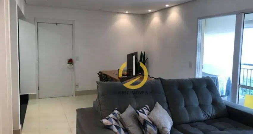 Apartamento à venda no condomínio auge home resort - 106m² - 3 dormitórios (1 suíte) - varanda com churrasqueira - 2 vagas - depósito - em sbc