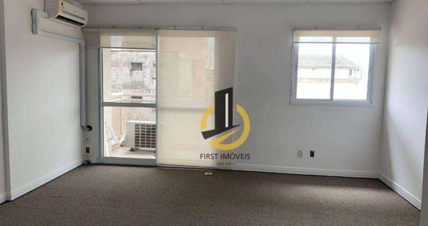 Sala comercial para locação no Condomínio Infinity Trade Center - 37m² - 1 banheiro - ar condicionado - sacada - 1 vaga - no Ipiranga