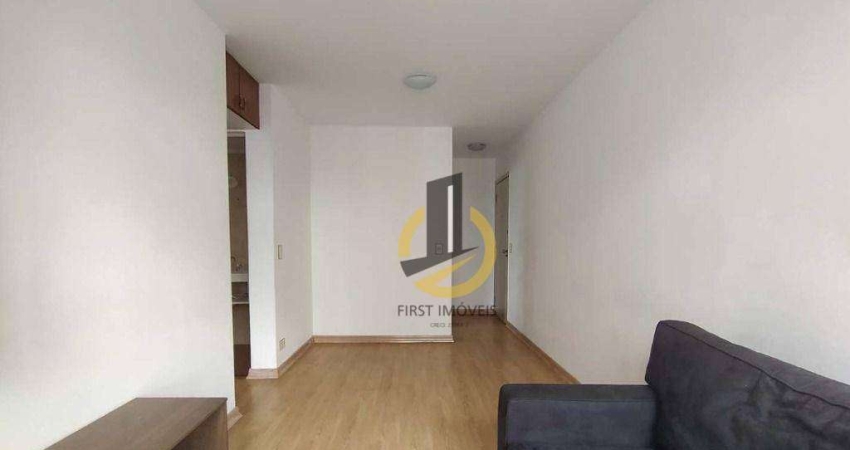 Apartamento para locação no Condomínio Maria Fernanda - 38m² - 1 dormitório - 1 banheiro - armários planejados - 1 vaga - no Ipiranga