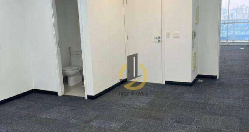 Sala comercial para venda ou locação no Condomínio Helbor Trilogy Home &amp; Office - 75,89m² - 2 banheiros - sacada - 2 vagas - em São Bernardo do Campo