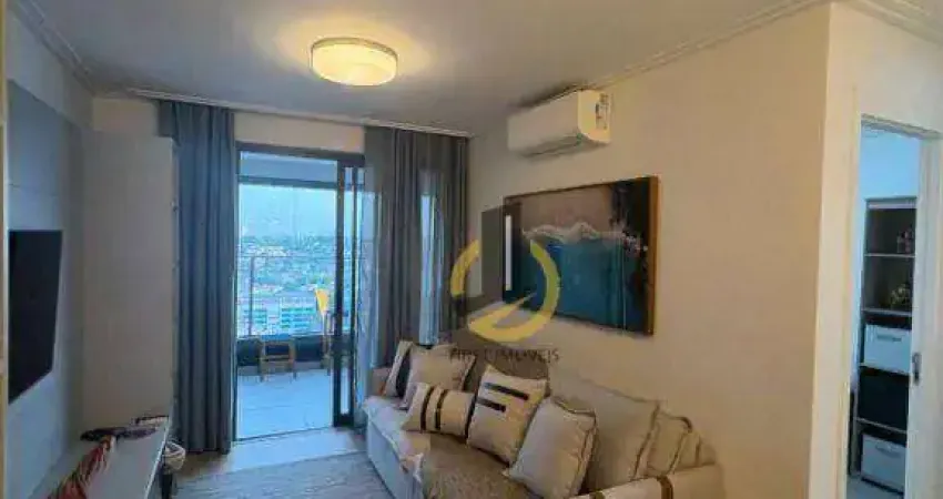 Apartamento Novo Mobiliado à venda no Condomínio YBY Ibirapuera - 71,77m² - 2 dormitórios (1 suíte) - varanda com churrasqueira - depósito - 1 vaga