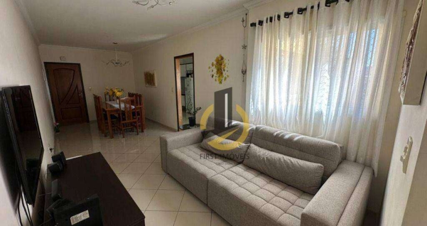 Apartamento à venda e locação - 120m² - 3 dormitórios (1 suíte) - móveis planejados - 2 vagas - em Santo André