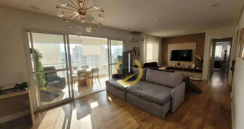 Apartamento à venda no Condomínio Domo Life - 123m² - 3 dormitórios (1 suíte) - varanda gourmet envidraçada - ar condicionado - 2 vagas - em SBC