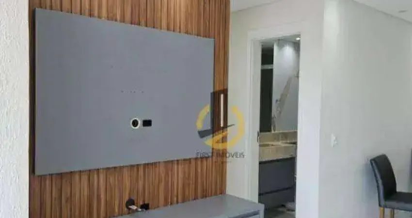 Apartamento à venda no condomínio living resort - 59m² - 2 dormitórios - varanda - cozinha com armários - ar condicionado - 1 vaga - no cambuci