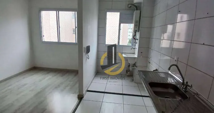 Apartamento à venda no condomínio residencial dez jardim botânico - 41m² - 2 dormitórios - sala - cozinha - 1 vaga