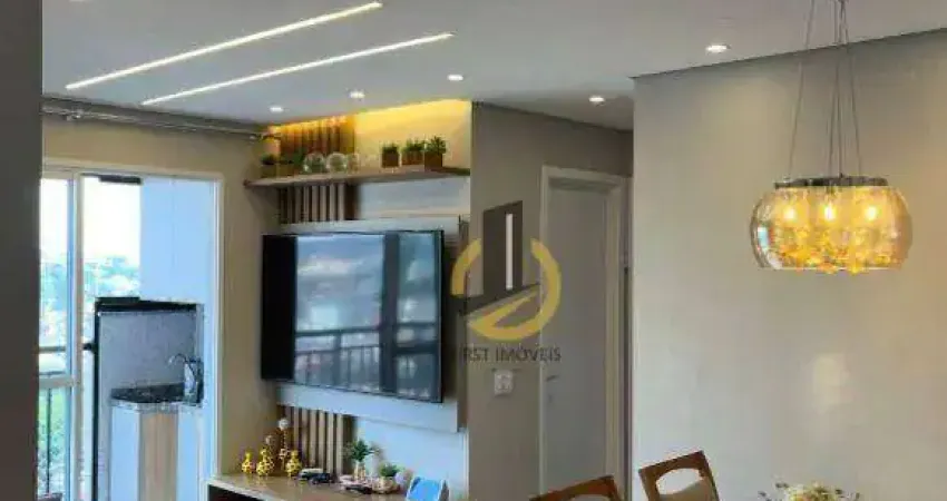 Apartamento à venda no condomínio sollarium - 48m² - 2 dormitórios - varanda grill - 1 vaga - em são bernardo do campo