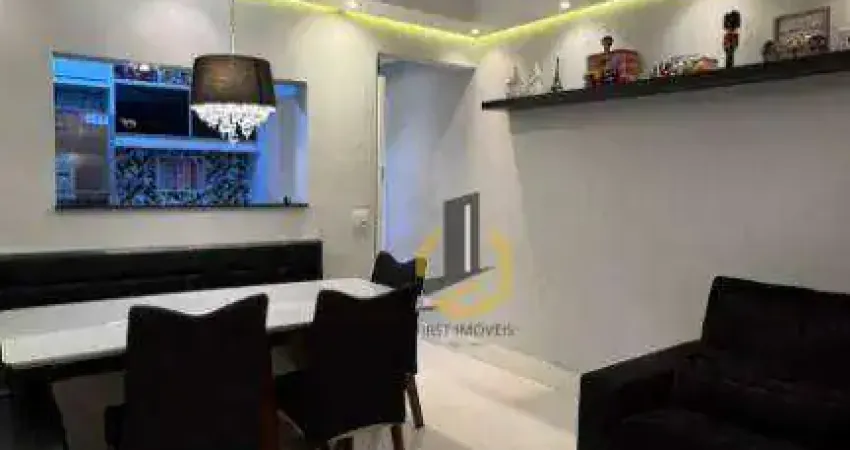 Apartamento à venda no condomínio arte palácio ipiranga - 64m² - 2 dormitórios (1 suíte) - varanda - 1 vaga