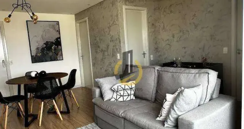 Apartamento à venda no condomínio trilogie - 58m² - 1 suíte - móveis planejados - home office - 1 vaga - em santo andré