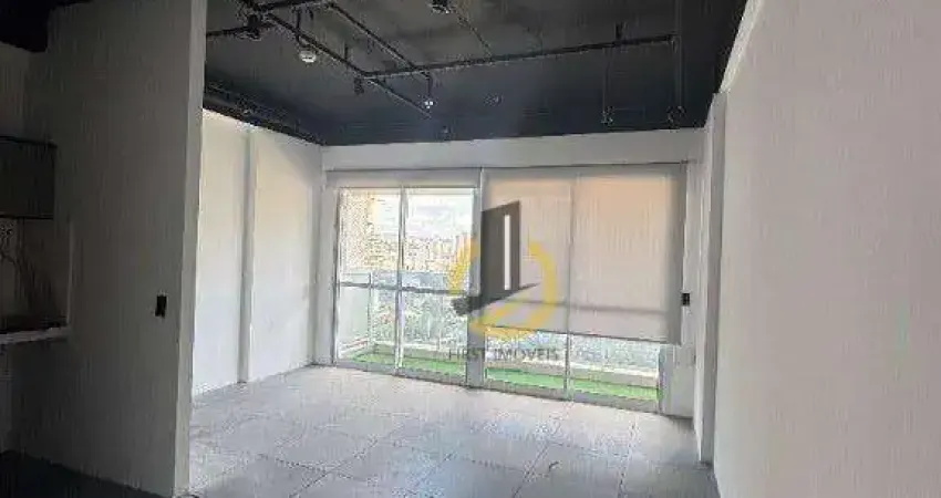 Sala comercial para locação no condomínio helbor trilogy home & office - 35,90m² - 1 banheiro - copa - sacada - 1 vaga - em são bernardo do campo