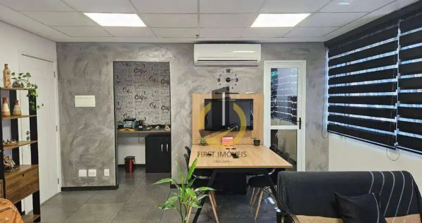 Sala comercial à venda no edifício rudge offices - 34m² - ar condicionado - copa - 1 banheiro - 1 vaga