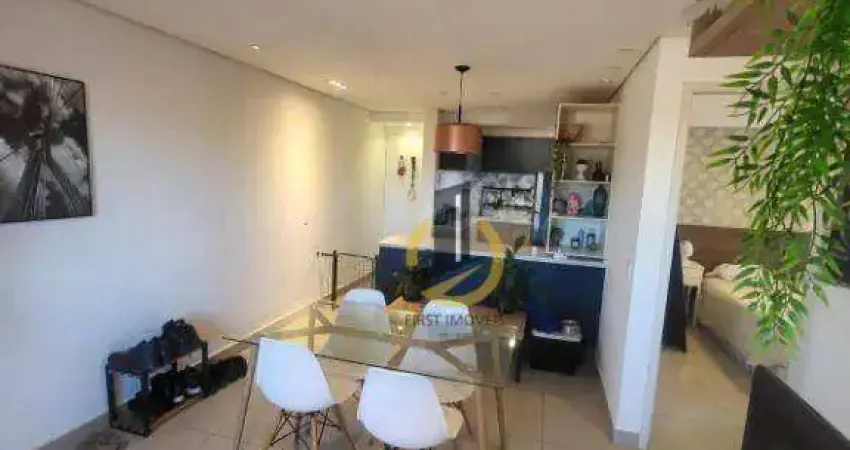 Apartamento à venda no condomínio mirante são bernardo - 60m² - 1 dormitório - varanda - 1 vaga - no demarchi