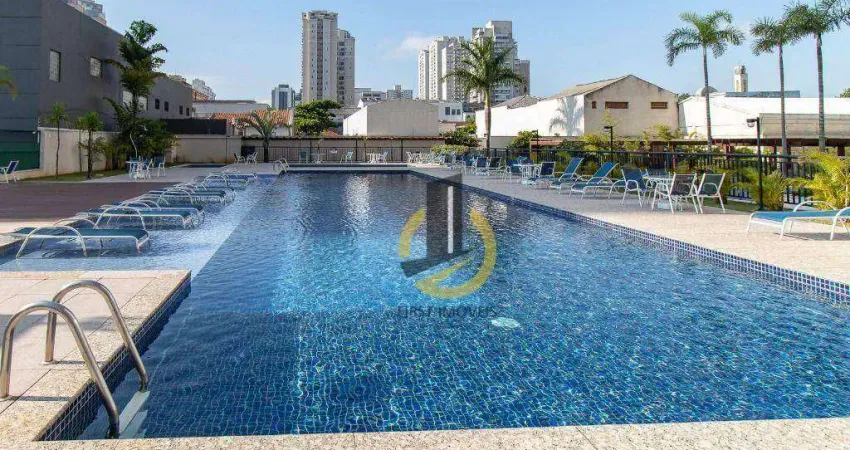 Apartamento para locação no condomínio sports village ipiranga - 2 dormitórios (1 suíte) - varanda gourmet - geladeira - microondas - 1 vaga