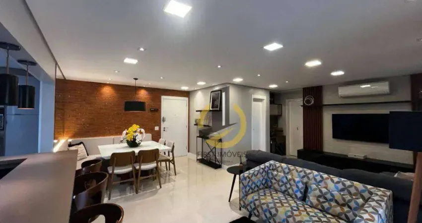 Apartamento à venda no Condomínio Auge Home Resort - 147m² - 3 suítes - varanda envidraçada com churrasqueira - 2 vagas - depósito - em SBC