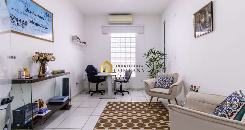 Casa térrea com ac 400 m2 e at 520 m2 residencial ou comercial, vende alugada.