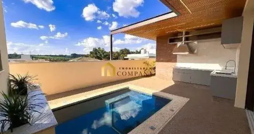 Condomínio Villa Verona - Casa Térrea à Venda em Sorocaba – 3 Suítes, Piscina, Área Gourmet – Cajuru do Sul