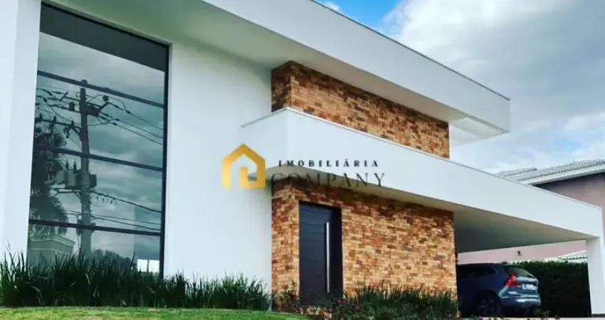 Condomínio lago azul - casa térrea de alto padrão à venda no condomínio lago azul - araçoiaba/sp