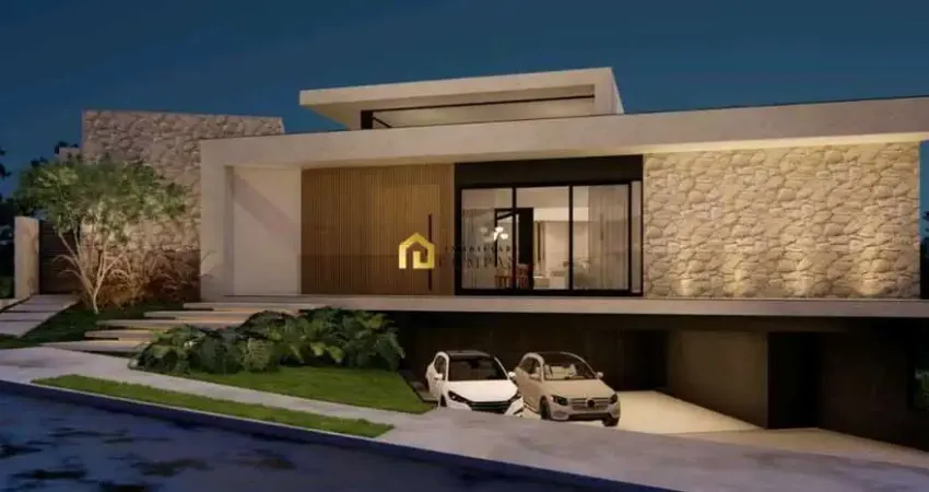 Condomínio bouganville - casa térrea de 3 suítes no bairro além ponte, em sorocaba-sp