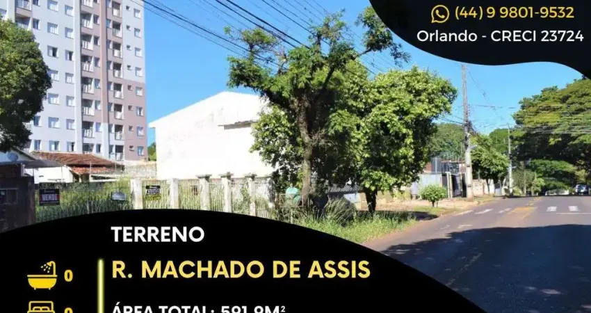 Terreno comercial para alugar na Rua Machado de Assis, 259, Zona 06, Maringá