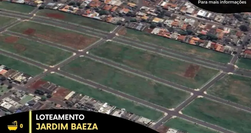 TERRENO À VENDA NO LOTEAMENTO JARDIM BAEZA EM MARINGÁ-PR!