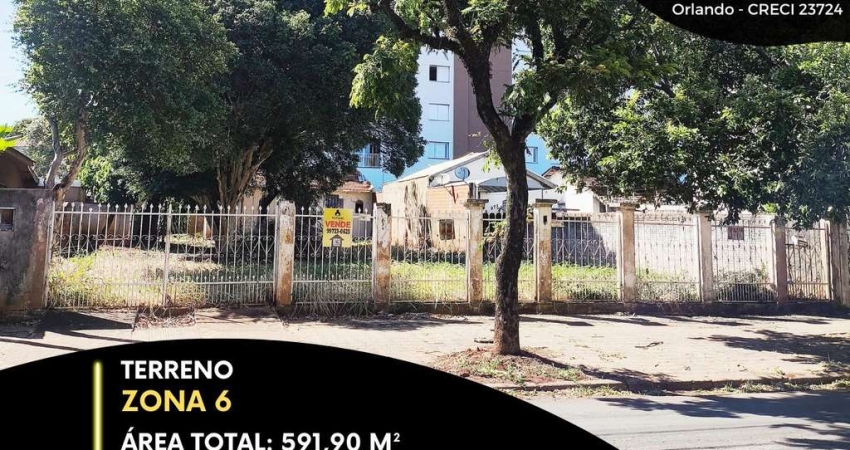 Terreno comercial à venda na Rua Machado de Assis, 259, Zona 06, Maringá