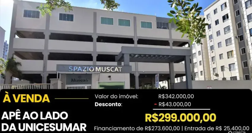Apartamento próximo à unicesumar com parcelas de r$2.000,00!
