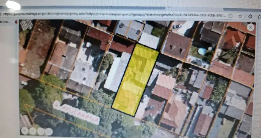 Terreno à venda na Rua Apucarana, Zona 08, Maringá