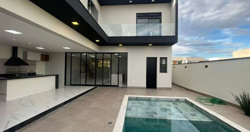 Sobrado com 3 dormitórios à venda, 330 m² por R$ 2.766.000 - Condomínio Dona Lucilla - Indaiatuba/SP