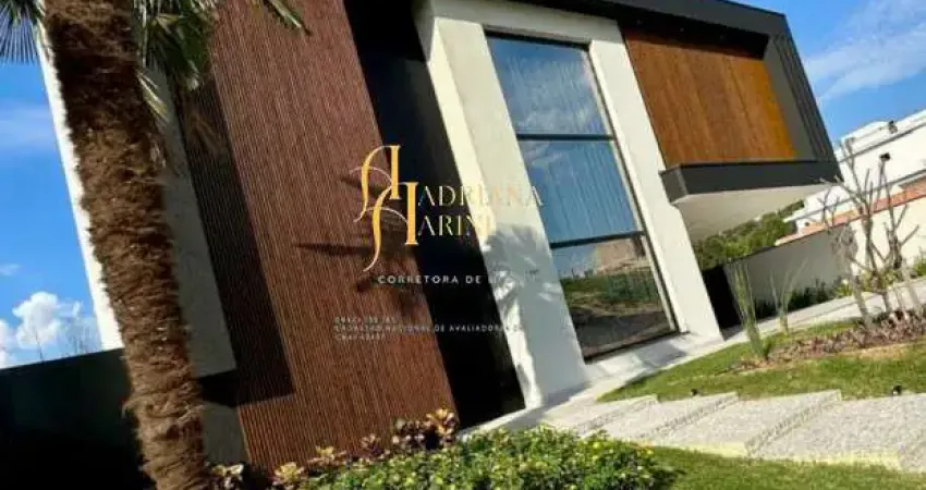 Sobrado alto padrão, com 5 dormitórios à venda, 410 m² por R$ 6.000.000,00 - Condomínio Villa dos Pinheiros - Indaiatuba/SP