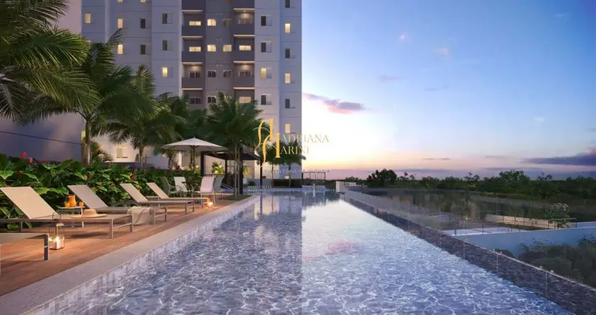 Apartamento com 2 dormitórios à venda, 47.42 m² por r$ 372.590,62 - parque santorini - jardim nely - indaiatuba/sp