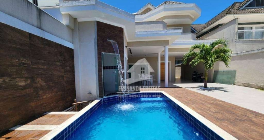 Casa com 4 dormitórios, 340 m² - venda por R$ 2.300.000 ou aluguel por R$ 12.000/mês - Recreio dos Bandeirantes - Rio de Janeiro/RJ