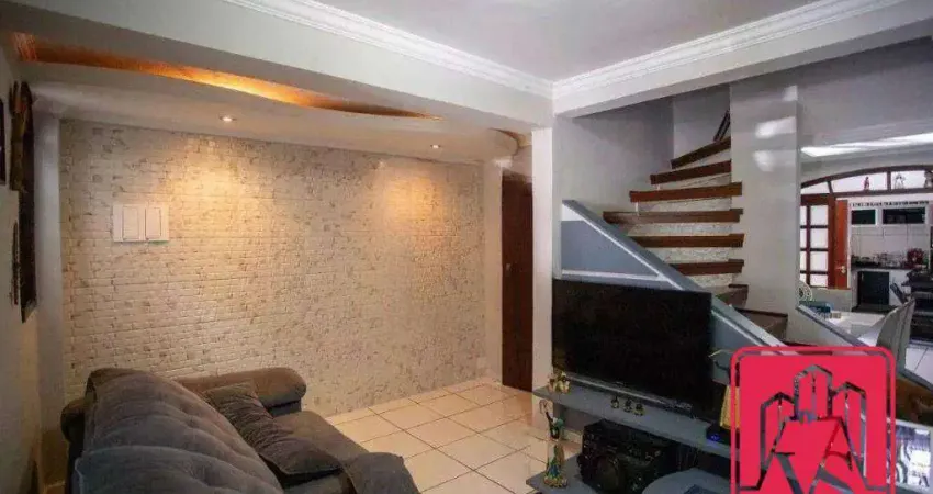 Sobrado com 3 dormitórios à venda, 185 m² por r$ 807.000,00 - assunção - são bernardo do campo/sp