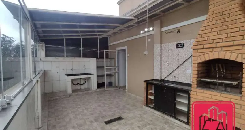 Cobertura com 3 dormitórios à venda, 90 m² por r$ 350.000,00 - parque são vicente - mauá/sp