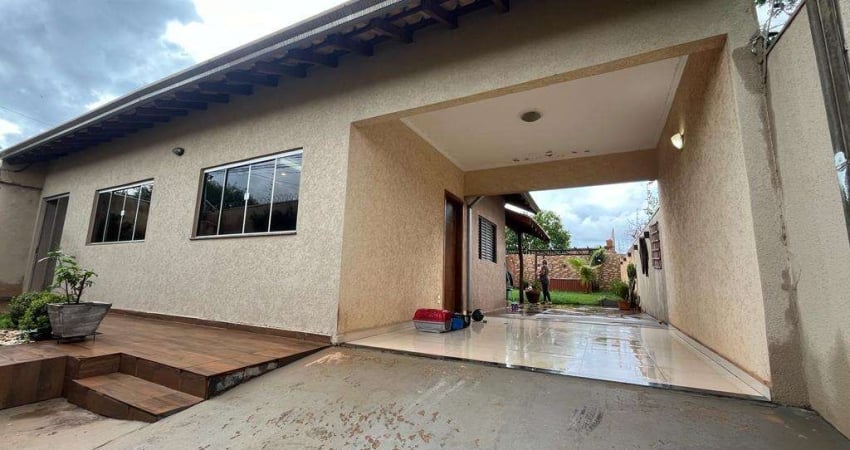 Casa para Venda em Campo Grande, Jardim Itália, 2 dormitórios, 1 suíte, 1 banheiro, 2 vagas