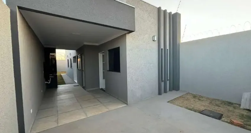 Casa para Venda em Campo Grande, Residencial Figueiras do Parque, 2 dormitórios, 1 suíte, 2 banheiros, 2 vagas