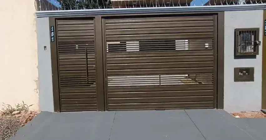 Casa para venda em campo grande, los angeles, 2 dormitórios, 1 banheiro, 1 vaga